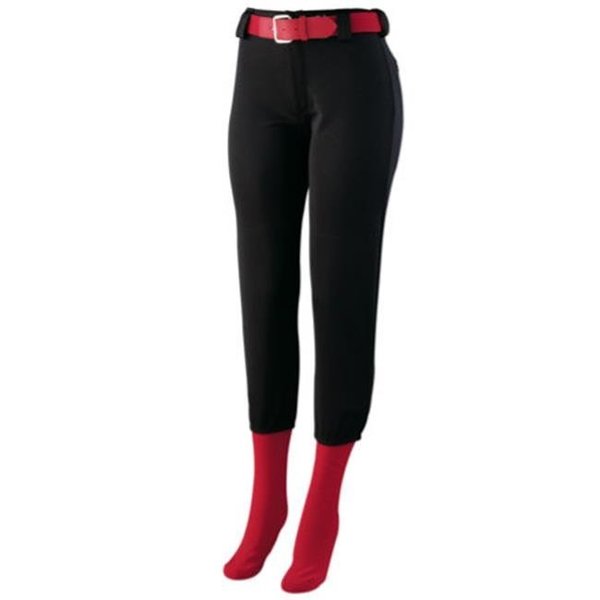 Augusta Medical Systems Llc Augusta 1241A Girls Low Rise Homerun Softball Pant - Black; Large 1241A_Black_L